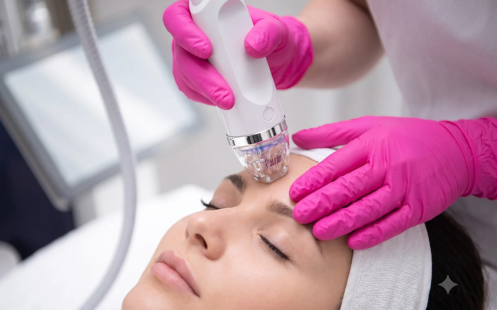 Microneedling cu radiofrecvență fracționată
